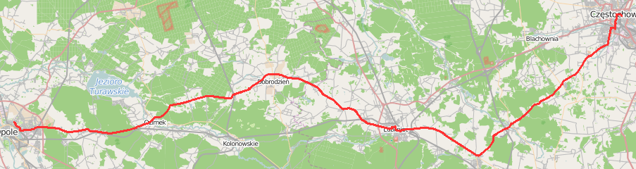 Tour Opole nach Częstochowa